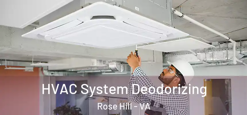  HVAC System Deodorizing Rose Hill - VA
